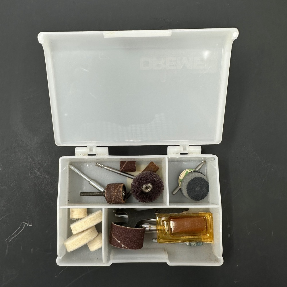 Dremel Rotary Tool Accessory Kit Sanding Polishing Grinding Bits with Case